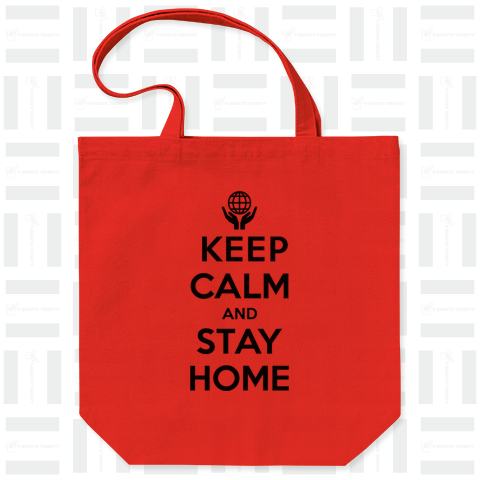 KEEP CALM AND STAY HOME クロ