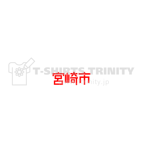 Miyazaki MAP (バックプリント)