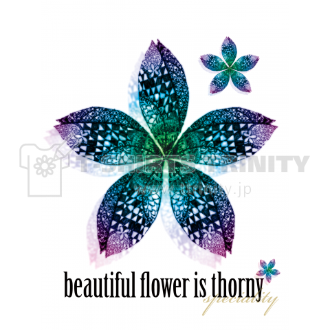 beautiful flower is thorny(speciality)