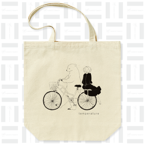 SHIROKUMA with Bicycle