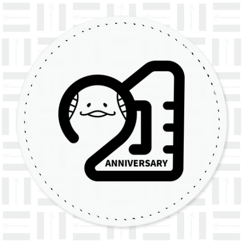 21周年ロゴ黒字