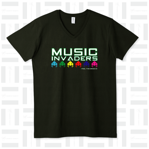 MUSIC INVADER Tシャツ