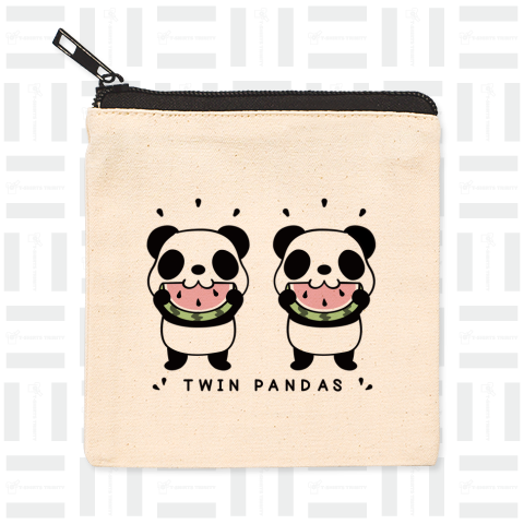 TWIN PANDAS 一緒のスイカ*ブレンド