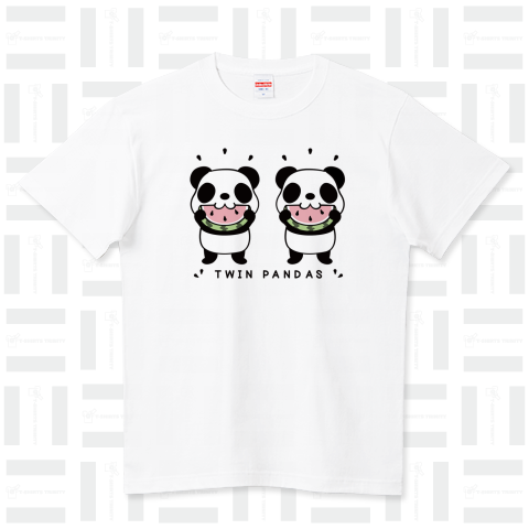 TWIN PANDAS 一緒のスイカ*ブレンド