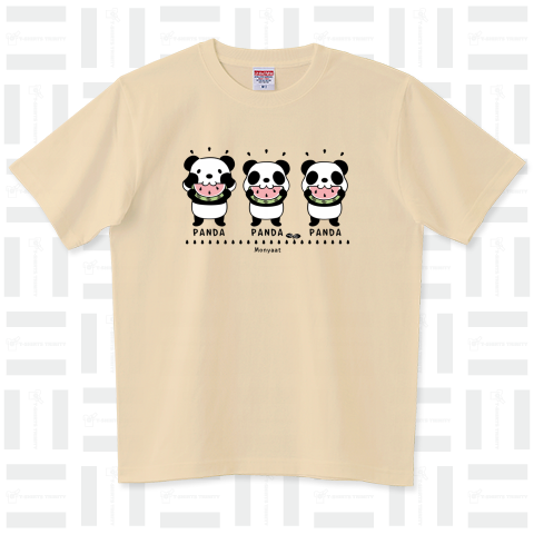 ズレぱんだちゃんとTWIN PANDAS ホワイトインク