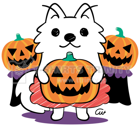 ポメラとハロウィン