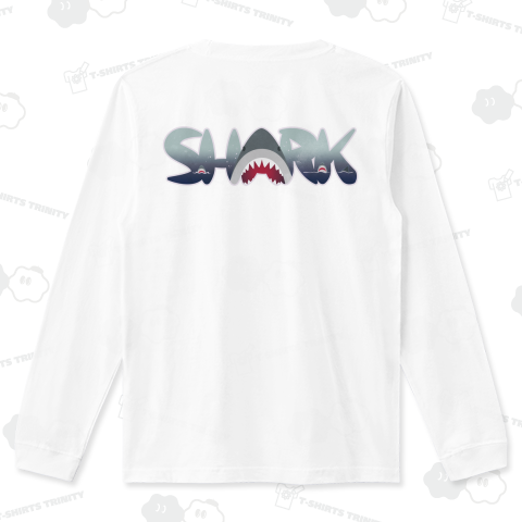 バックプリント SHARK サメ