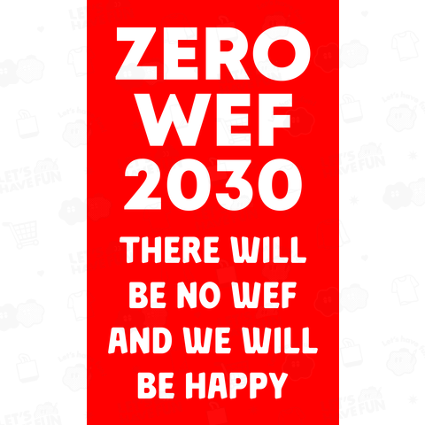 ZERO WEF 2030