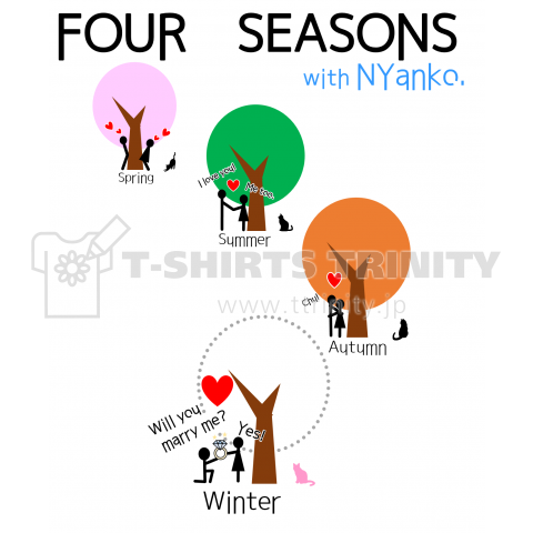 FOUR SEASONS_withにゃんこ