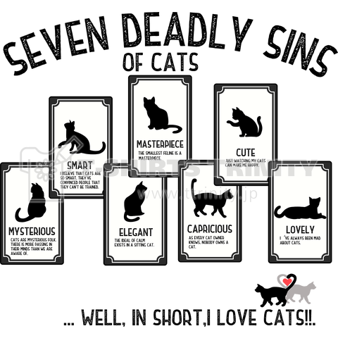 SEVEN DEADLY SINS of CATS