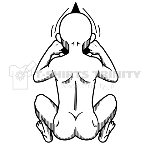 ちっさいおっさん(白黒)