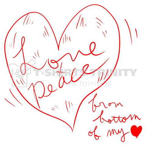 Love x peace from bottom of my heart