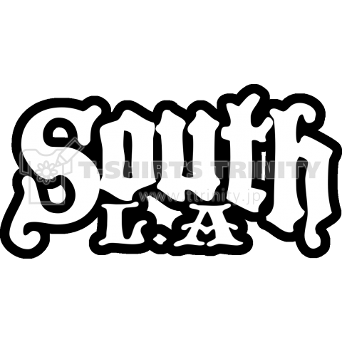 SOUTH LA (縁取りブラック)