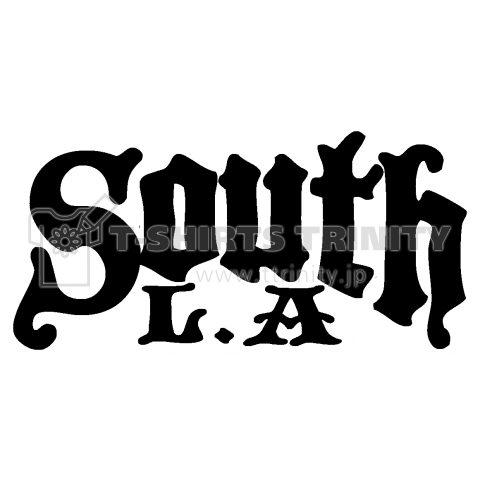 SOUTH LA (縁取りホワイト)
