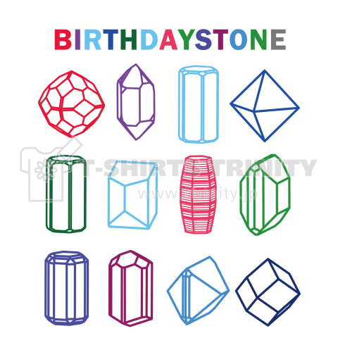 鉱式-RECTANGLE.crystallogram5.1multi-birthdaystone