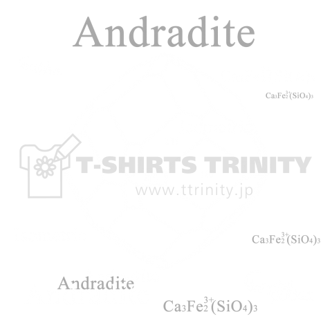 鉱式-RECTANGLE.crystallogram1.4white-andradite1