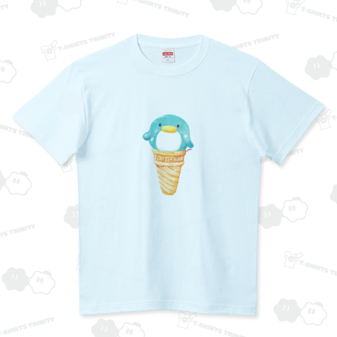 ペンギンコーンアイス ハイクオリティーTシャツ(5.6オンス)