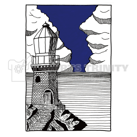 ギリシャ アンドロス島のトゥールリティス灯台のイメージ