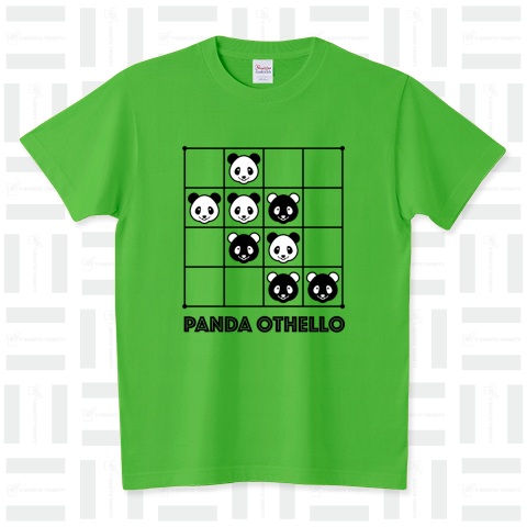 パンダオセロ #1 スタンダードTシャツ(5.6オンス)