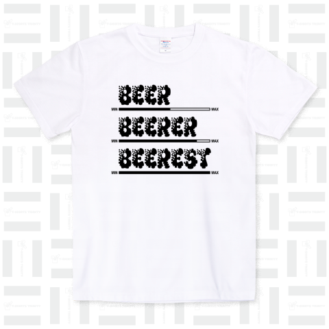 ビールの比較級〈 BEER - BEERER - BEEREST 〉