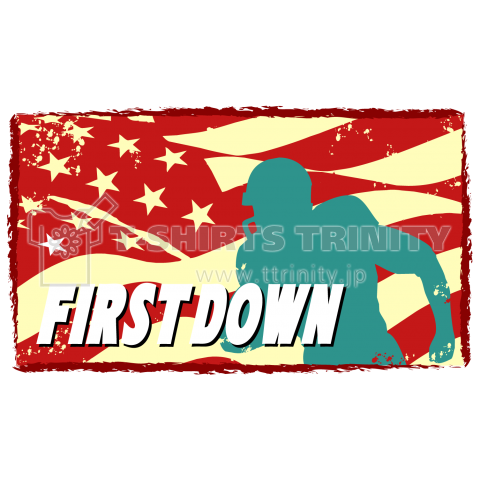 First Down USA-Red