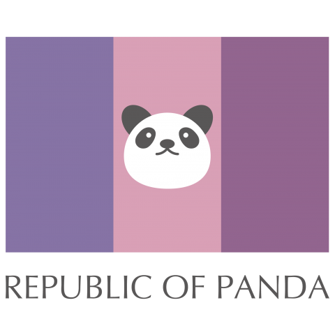 パンダ共和国の国旗