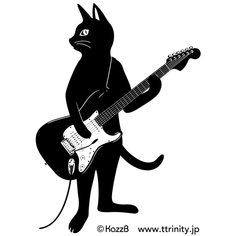 猫ギター - アコースティックギター