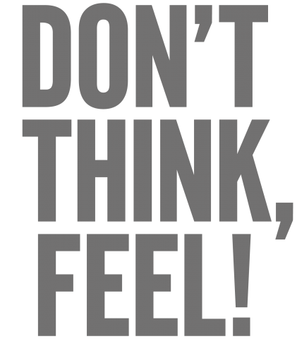 Don T Think Feel デザインtシャツ通販 Tシャツトリニティ