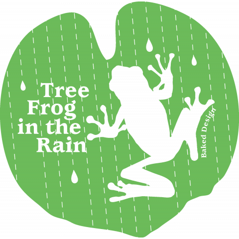 Tree Frog in the Rain 03