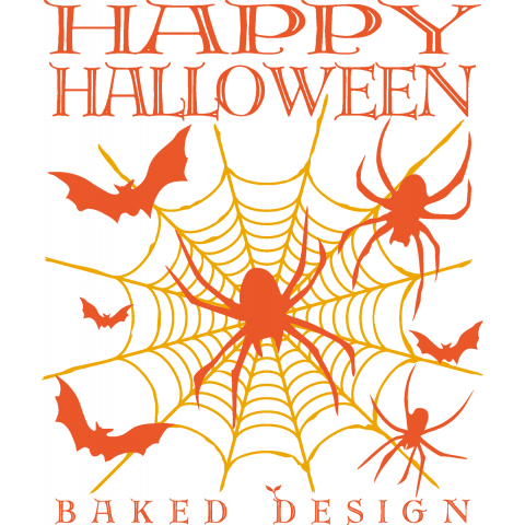 Halloween Spider & Bat 03