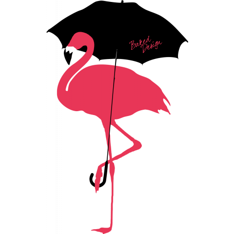 Flamingo Umbrella 01