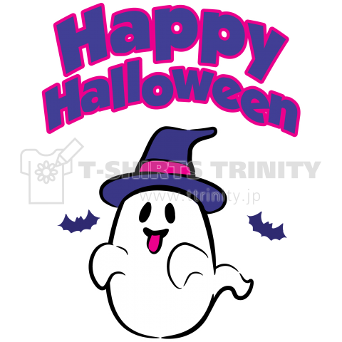 Happy Halloween ghost 02