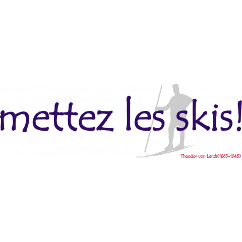 mettez les skis!