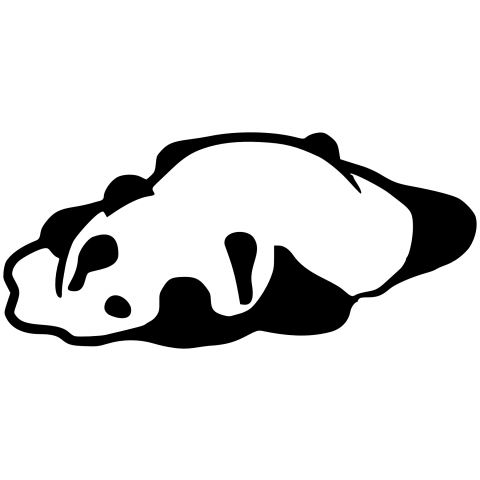 melting panda
