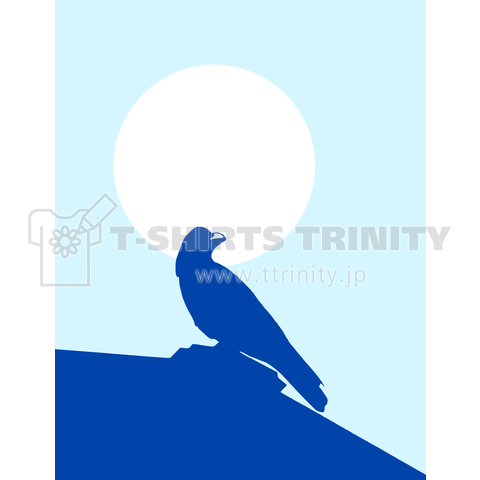 Bird And Sun(Blue)