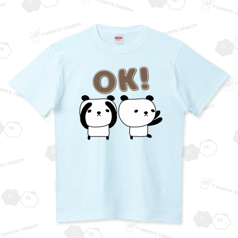 OKパンダ! ハイクオリティーTシャツ(5.6オンス)