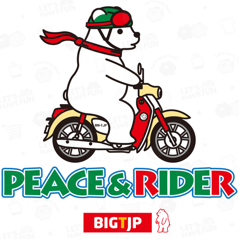 ヒーローカラー!ヒグマPEACE & RIDER