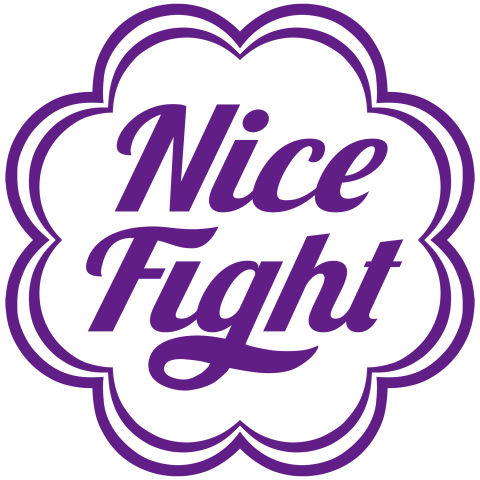 Nice Fight Purple チュッパチャップス Tシャツ デザインtシャツ通販 Tシャツトリニティ