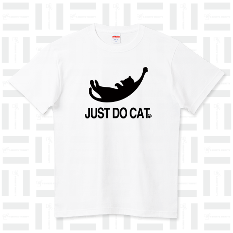 JUST DO CAT. / とにかくモフれ ハイクオリティーTシャツ(5.6オンス)