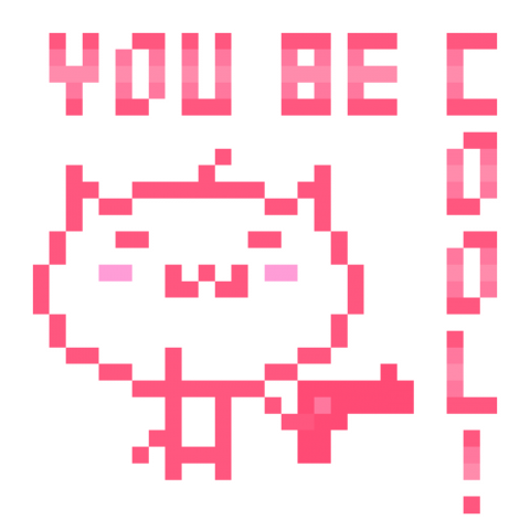 YOU BE COOL!_pink_ln