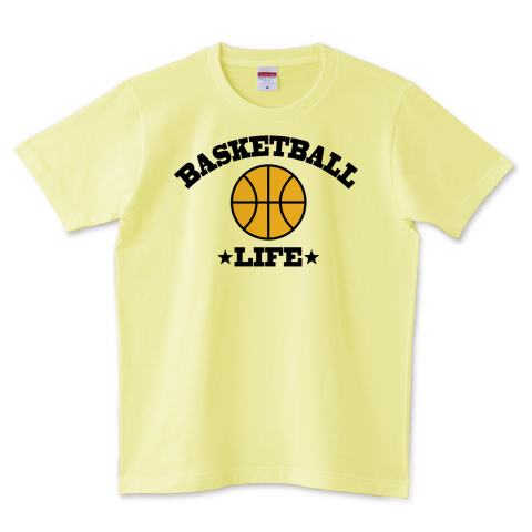 バスケットボール Basketball ライフ アイテム グッズ Tシャツ ボール イラスト 部活 サークル かっこいい かわいい シンプル イベント チームt バスケットボール部 バスケ デザインtシャツ通販 Tシャツ トリニティ