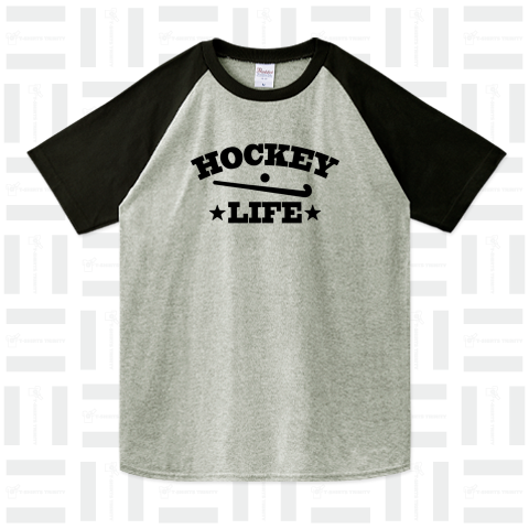 HOCKEY Tシャツ リンガーT ラグランT ホッケー