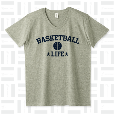 バスケットボール・ライフ・BASKETBALL・デザイン・グッズ・Tシャツ・ボール・部活・サークル・かっこいい・かわいい・男子・女子・イベント・チームT・有望・有力・確定・バスケ部・応援T