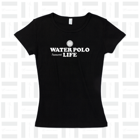 水球・白・すいきゅう・WATER POLO・デザイン・Tシャツ・かっこいい