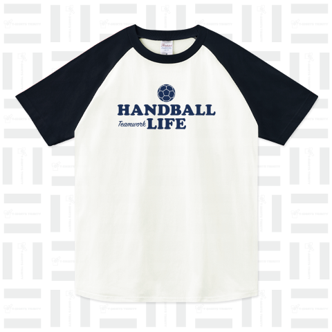 ハンドボール・青・HANDBALL・ロゴデザイン・#Tシャツ・送球・男子・女子・得点・ボール・選手・ポジション・応援・スポーツ・かっこいい・かわいい・ステップシュート・有望・確実