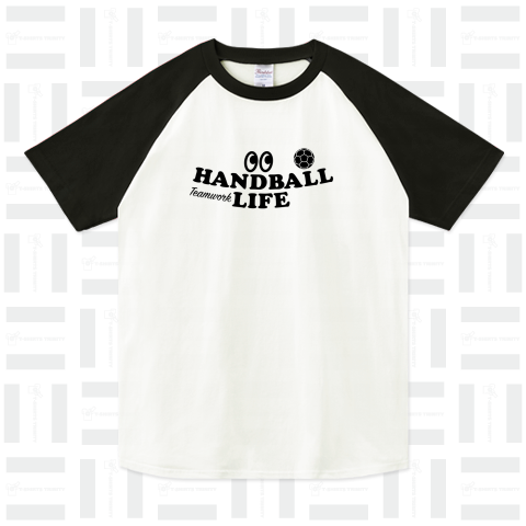 ハンドボール・目玉・HANDBALL・デザイン・Tシャツ・送球・男子・女子・得点・ボール・選手・ポジション・応援・スポーツ・かっこいい・かわいい・ステップシュート・有望・確実