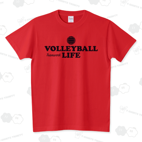 バレーボール・青・VOLLEYBALL・デザイン・#Tシャツ・セッター・トス・アタッカー・ブロック・選手・部活・スポーツ・応援・有望・有力・確実・男子・女子・かっこいい・かわいい・チームワーク