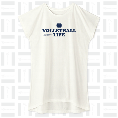 バレーボール・青・VOLLEYBALL・デザイン・#Tシャツ・セッター・トス・アタッカー・ブロック・選手・部活・スポーツ・応援・有望・有力・確実・男子・女子・かっこいい・かわいい・チームワーク