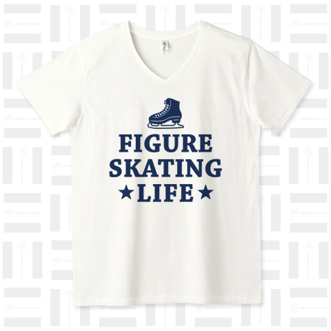 フィギュアスケート・figure skating・グッズ・デザイン・フィギアスケート・#Tシャツ・ステップ・スピン・ジャンプ・スケート靴イラスト・技・男子・女子・かっこいい・かわいい・アイスダンス