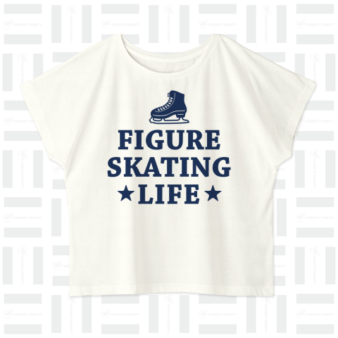 フィギュアスケート・figure skating・グッズ・デザイン・フィギアスケート・#Tシャツ・ステップ・スピン・ジャンプ・スケート靴イラスト・技・男子・女子・かっこいい・かわいい・アイスダンス